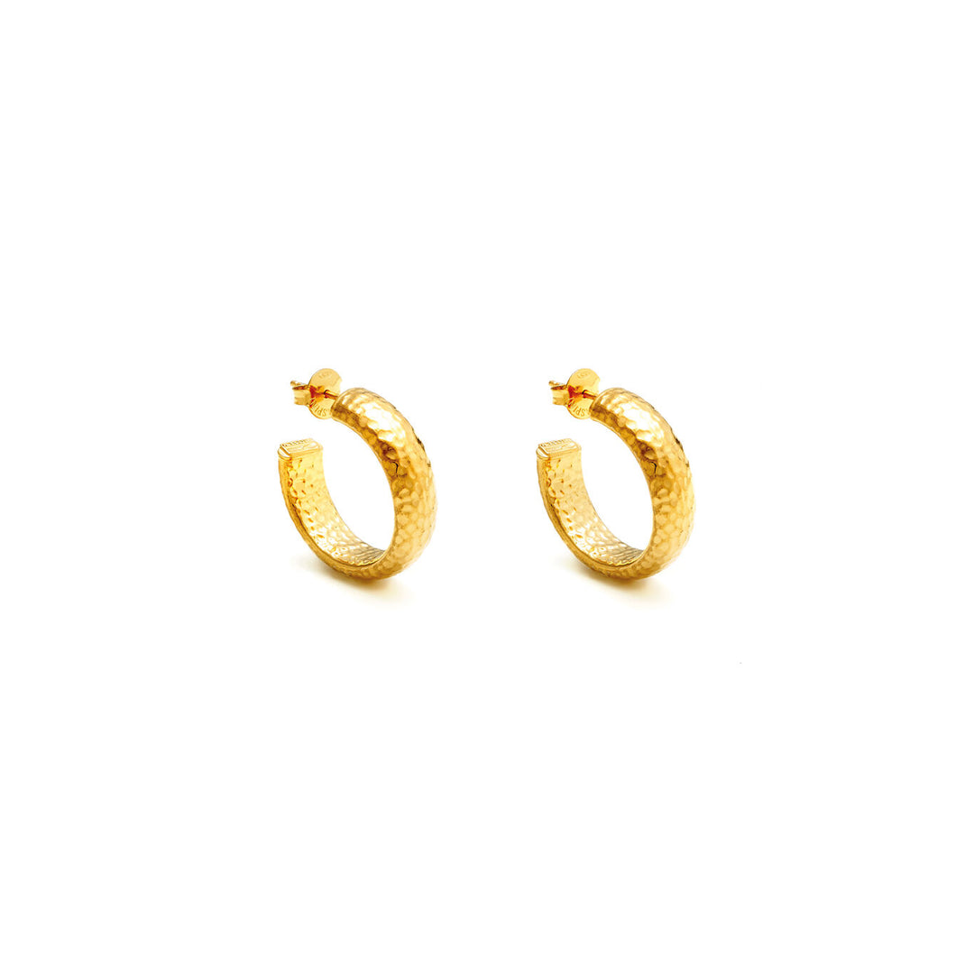 Giovanni Raspini Small Moon Rock Earrings 10836