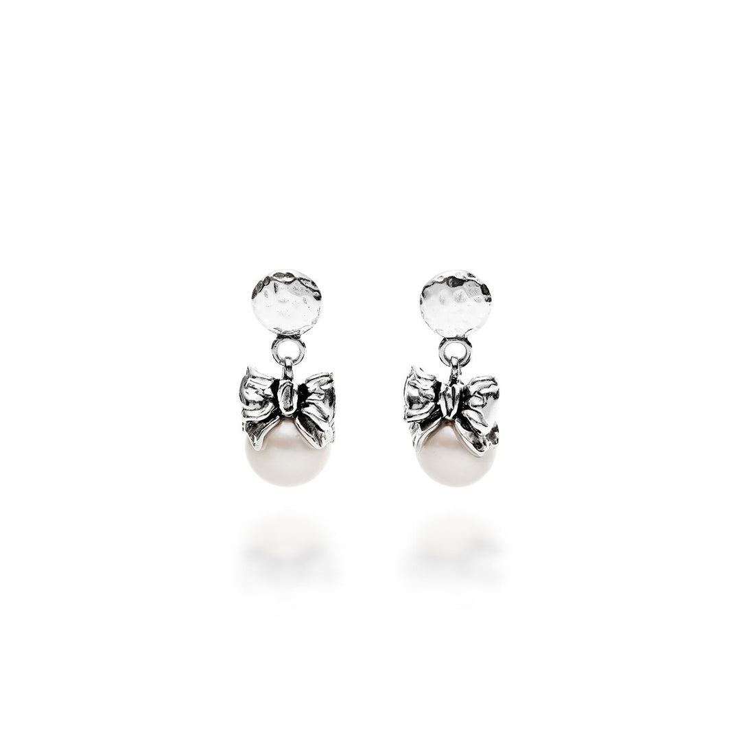 Giovanni Raspini Drops Bow Earrings 11105