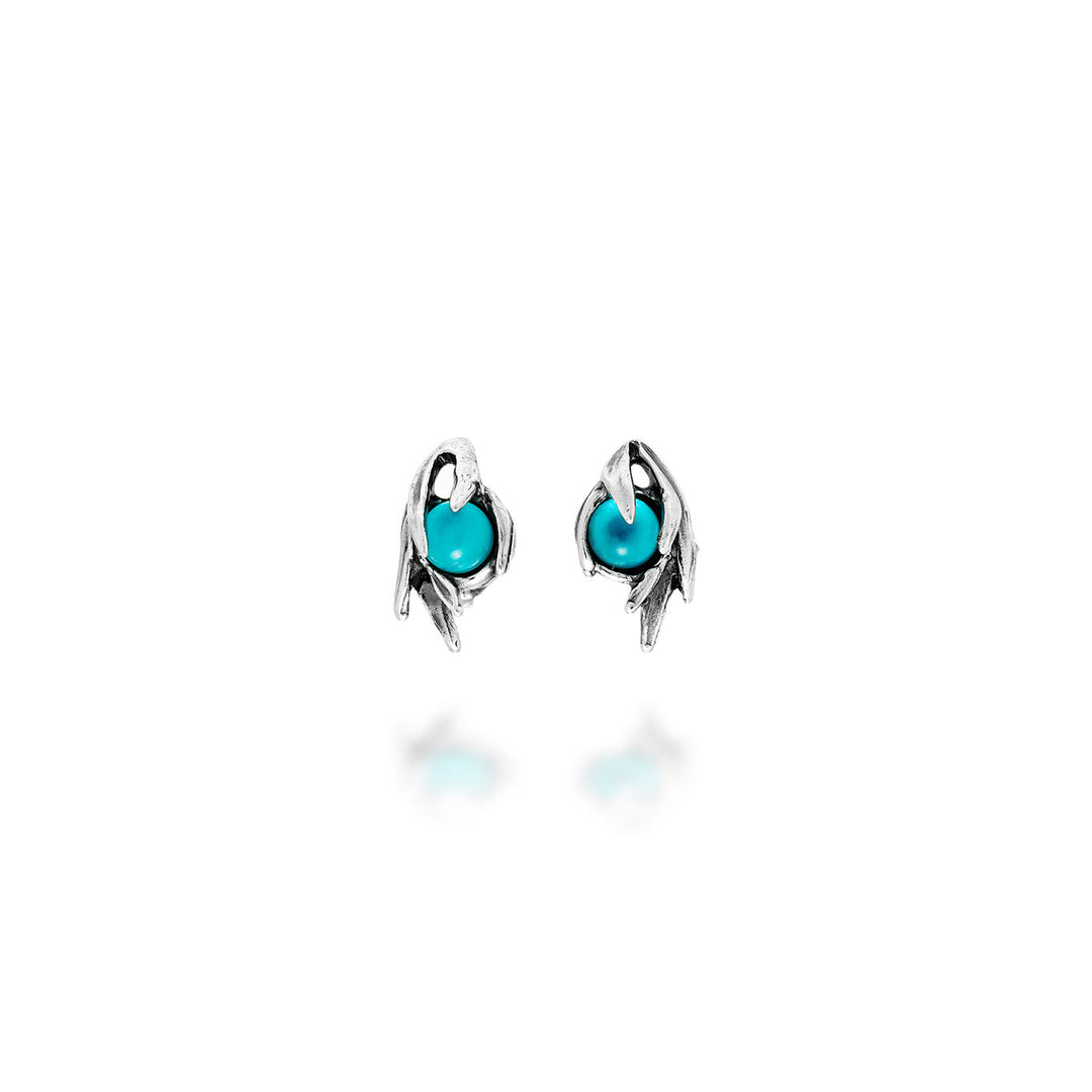 Giovanni Raspini Posidonia Button Earrings 11482