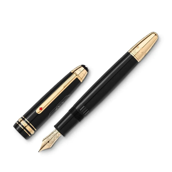 Montblanc fountain pen LeGrand Meisterstück Around the World in 80 Days tip M 128468
