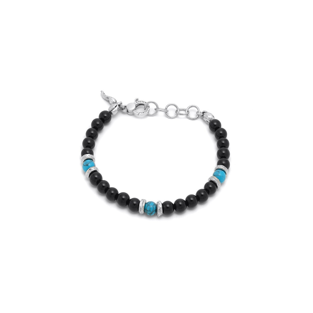 Giovanni Raspini Black and Blue Tango Bracelet 11651