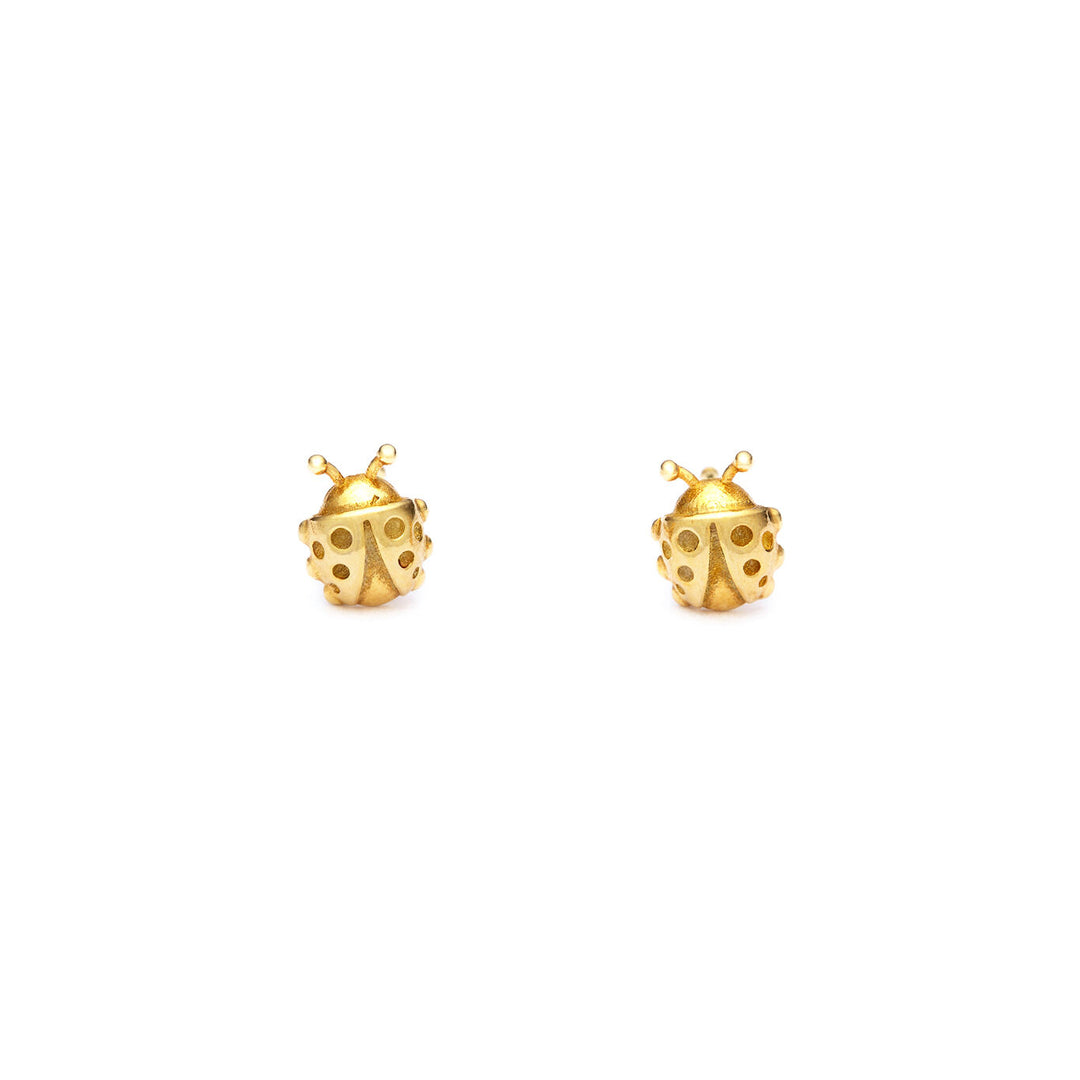 Giovanni Raspini Mini Ladybug Earrings 11817