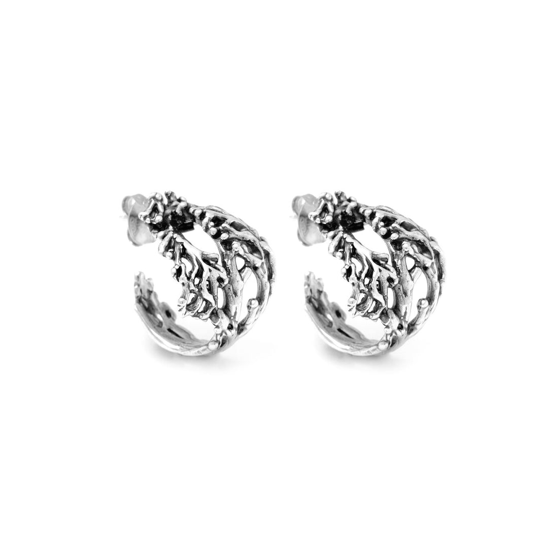 Giovanni Raspini Coral Circle Earrings 11918