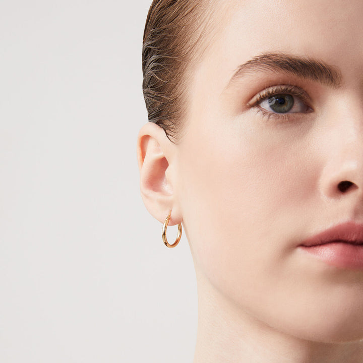 Giovanni Raspini Essential Small earrings in golden silver 11959/1