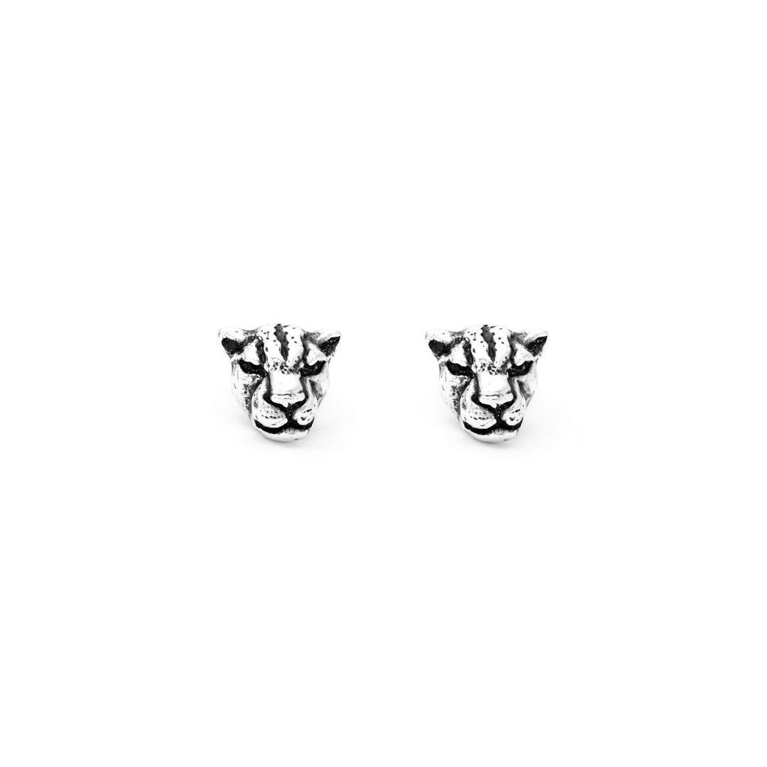Giovanni Raspini Leopard Head Earrings 12020