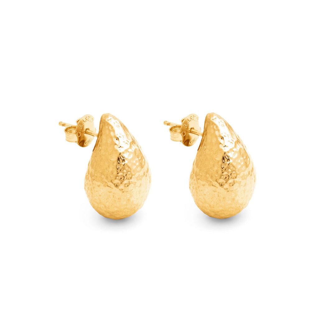 Giovanni Raspini Hammered Drop Earrings 12359