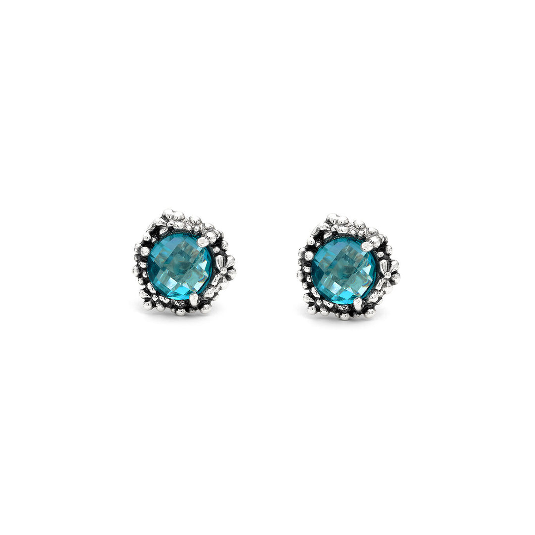 Giovanni Raspini Blue Ivy Earrings 12432