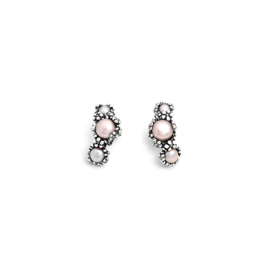 Giovanni Raspini Large Blossom Earrings silver 12488