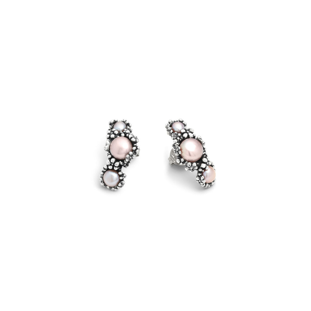 Giovanni Raspini Large Blossom Earrings silver 12488