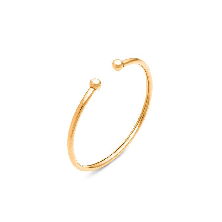 Giovanni Raspini axis bracelet Rigid bracelet in 18 kt gold plated silver 12504
