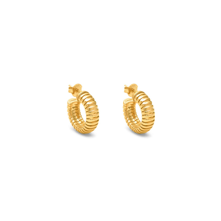 Giovanni Raspini tubigas earrings Earrings in 18 kt gold plated 925 silver 12543