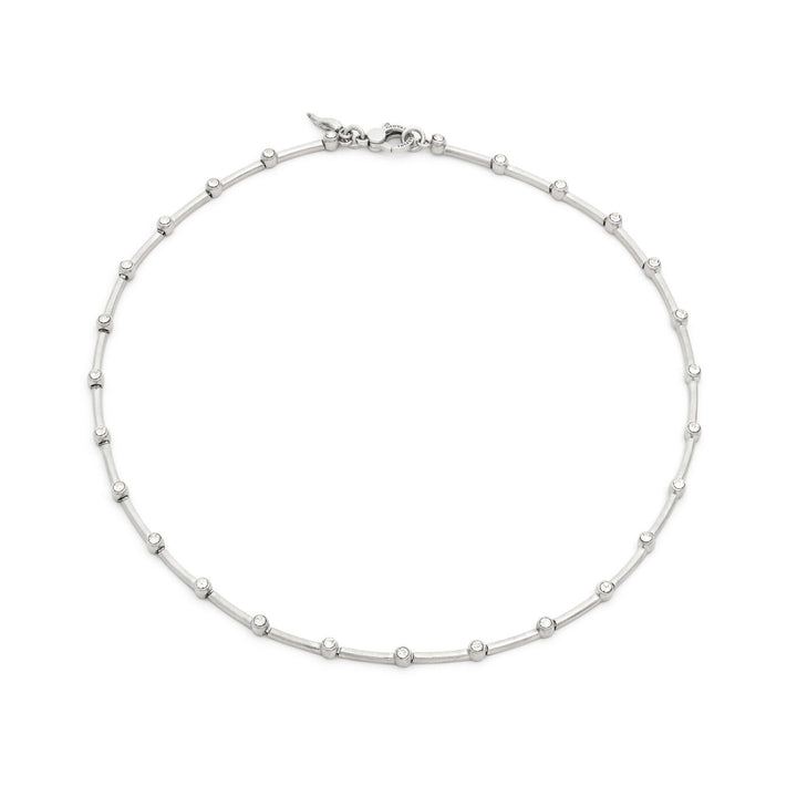 Giovanni Raspini satellite necklace Necklace in 925 silver and zircons 12548