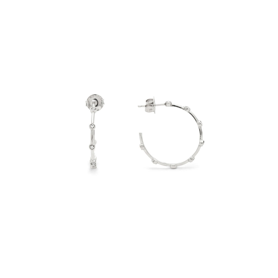 Giovanni Raspini large satellite earrings Earrings in 925 silver and zircons 12549