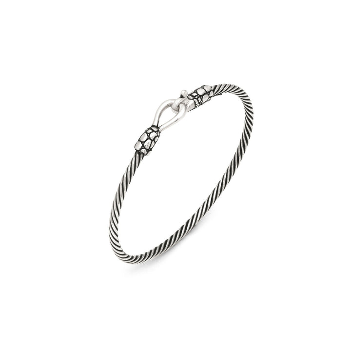 Giovanni Raspini rigid croco bracelet Bracelet in 925 Silver 12567