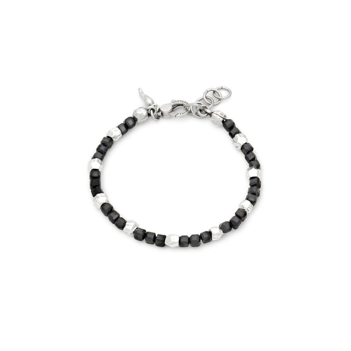 Giovanni Raspini black spinel bracelet dice Bracelet in 925 Silver and black spinel 12576