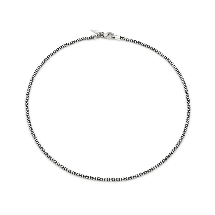 Giovanni Raspini popcorn mesh necklace 925 Silver Necklace 12578