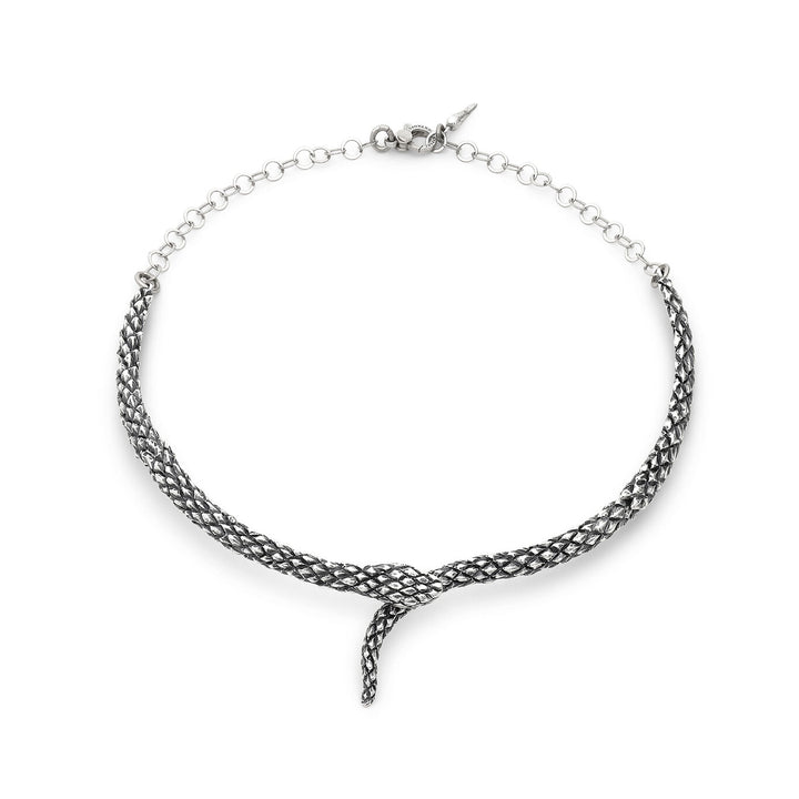 Giovanni Raspini snake necklace 925 Silver Necklace 12589