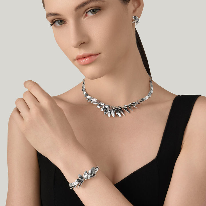 Giovanni Raspini skin necklace 925 Silver Necklace 12596