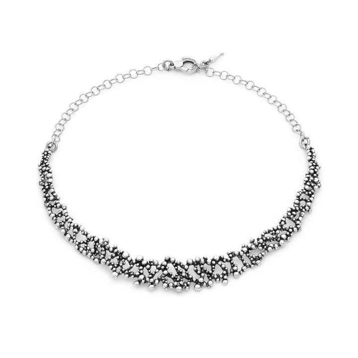 Giovanni Raspini perlage necklace 925 Silver Necklace 12605