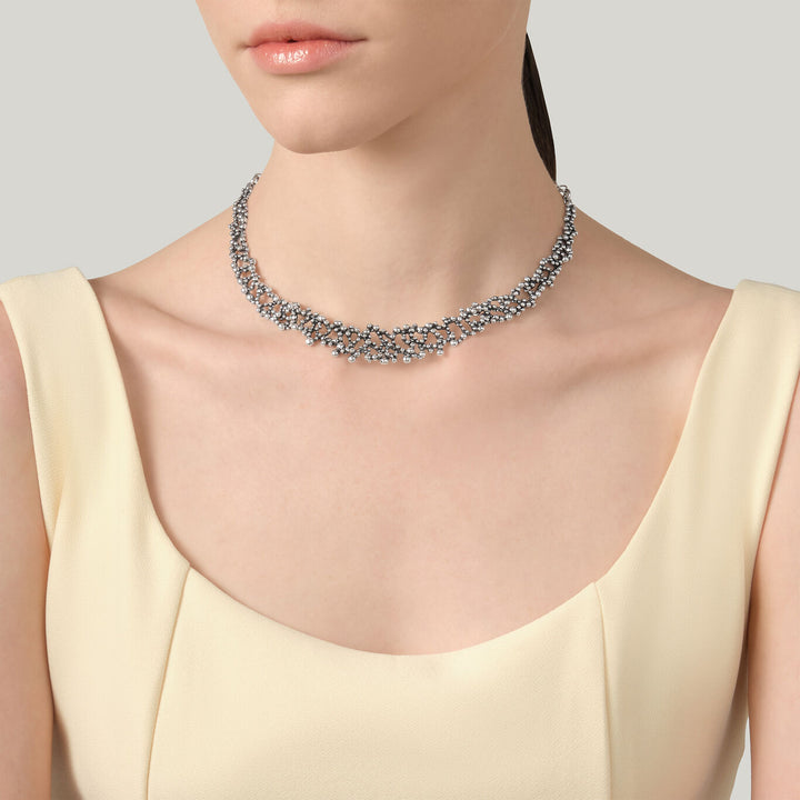 Giovanni Raspini perlage necklace 925 Silver Necklace 12605