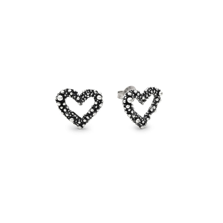 Giovanni Raspini large heart earrings Earrings in 925 Silver 12612