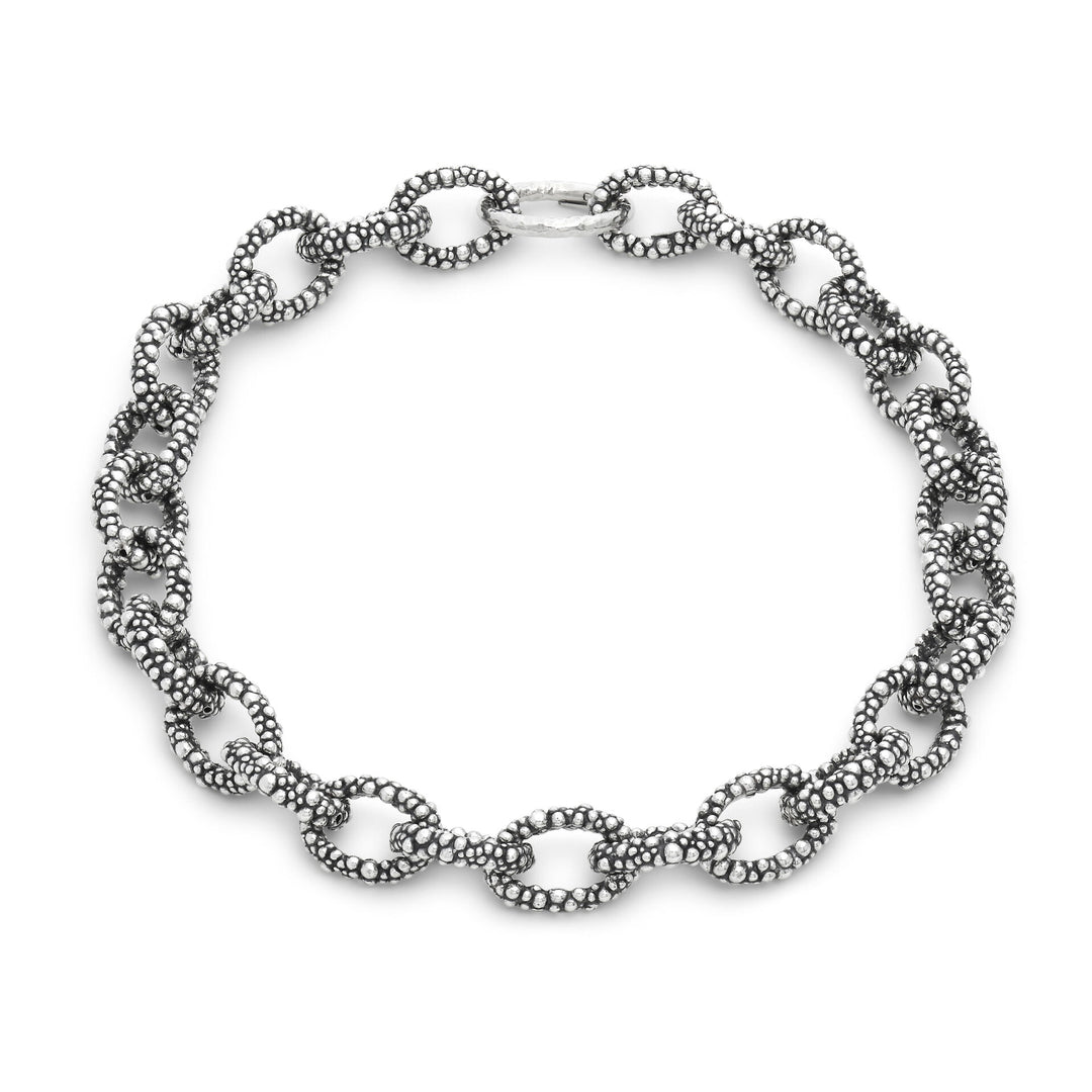 Giovanni Raspini Grand Perlage Necklace - 925 Silver Necklace - 12691
