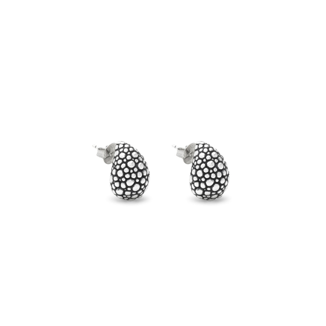 Giovanni Raspini Grand Perlage Drop Earrings - 925 Silver Earrings - 12693