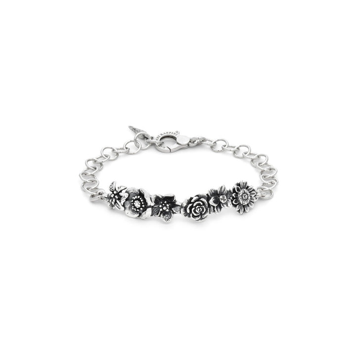 Giovanni Raspini Small Bouquet Bracelet - 925 Silver Bracelet - 12702