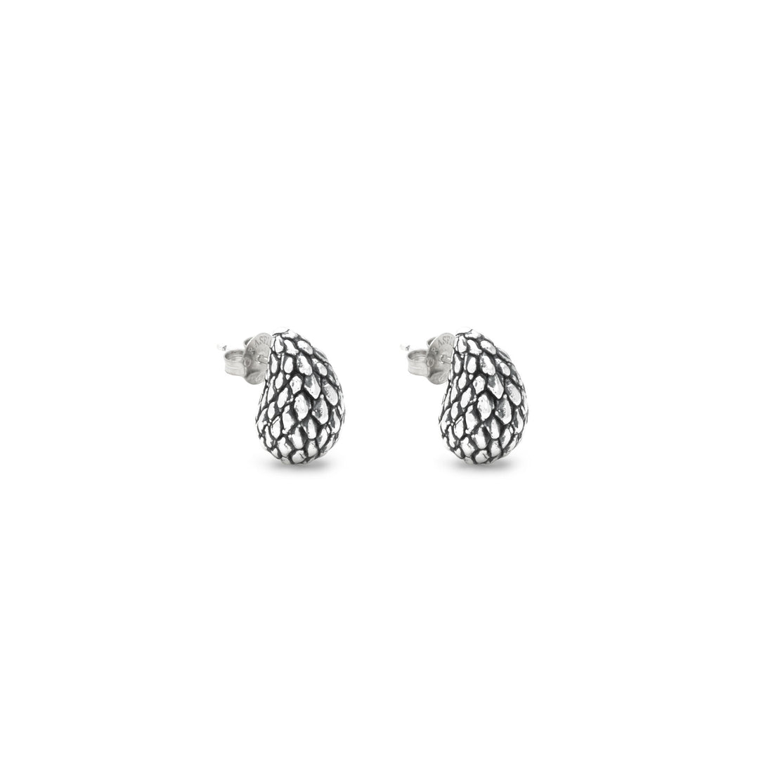Giovanni Raspini Small Snake Drop Earrings - 925 Silver Earrings - 12704