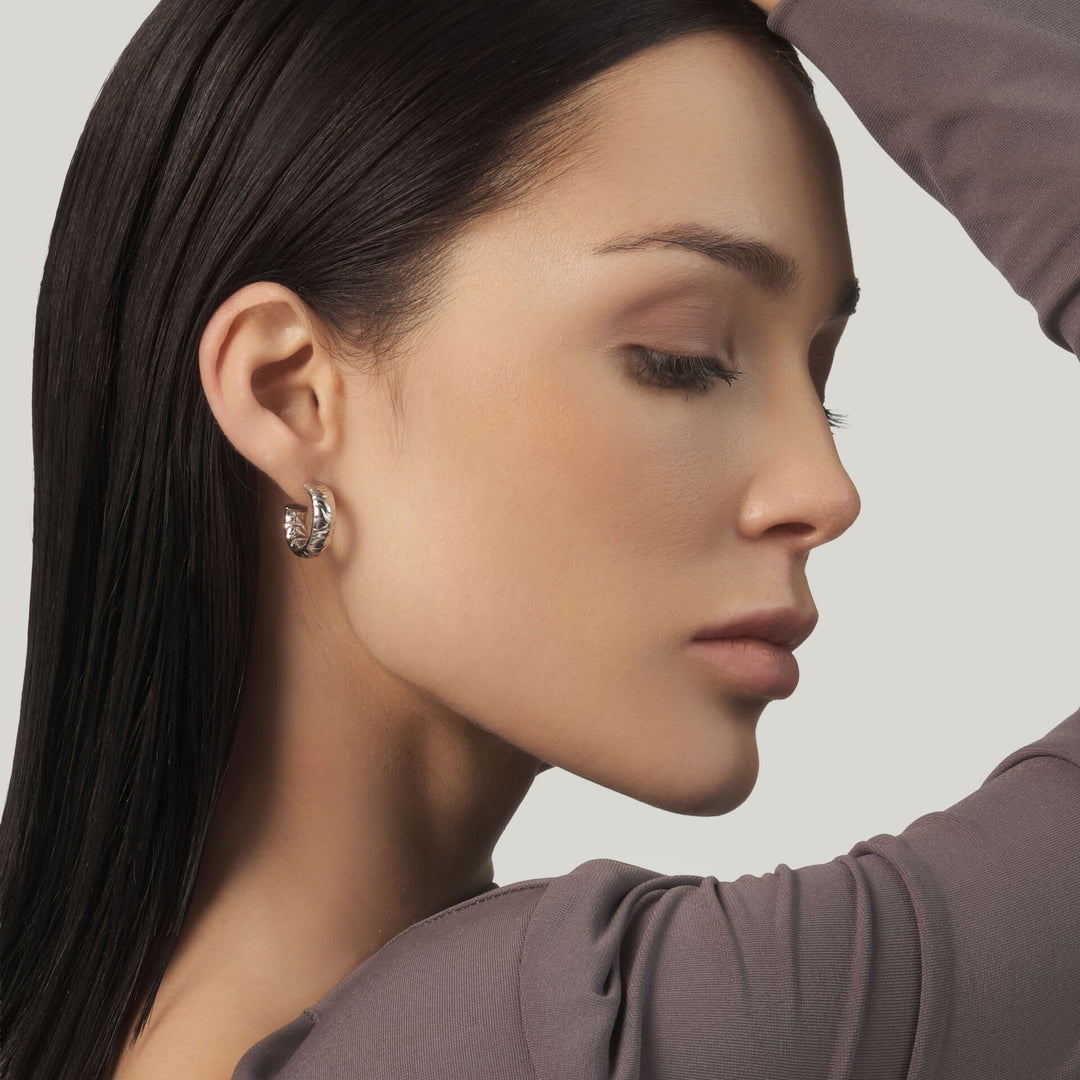 Giovanni Raspini Lima Earrings - 925 Silver Earrings - 12709