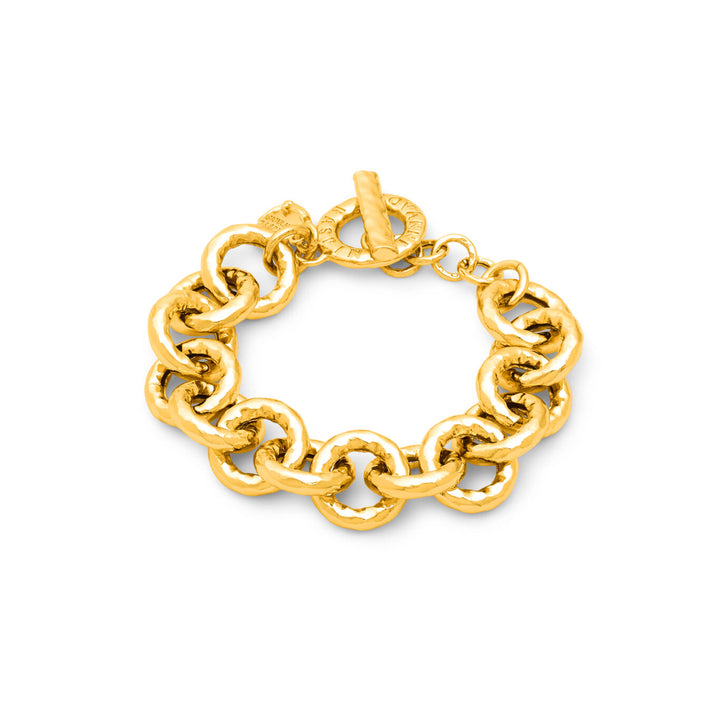 Giovanni Raspini Pueblo bracelet gilded bronze N0004