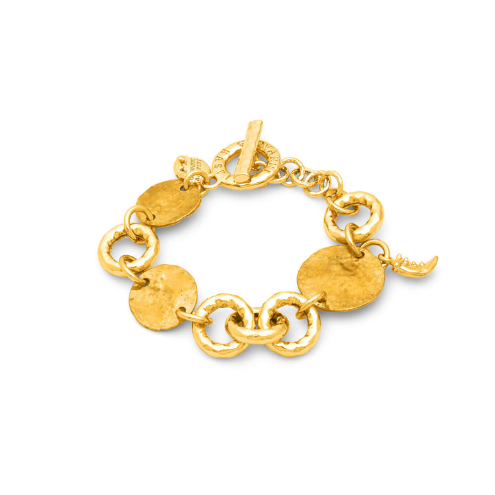 Giovanni Raspini Dakota bracelet gilded bronze N0010