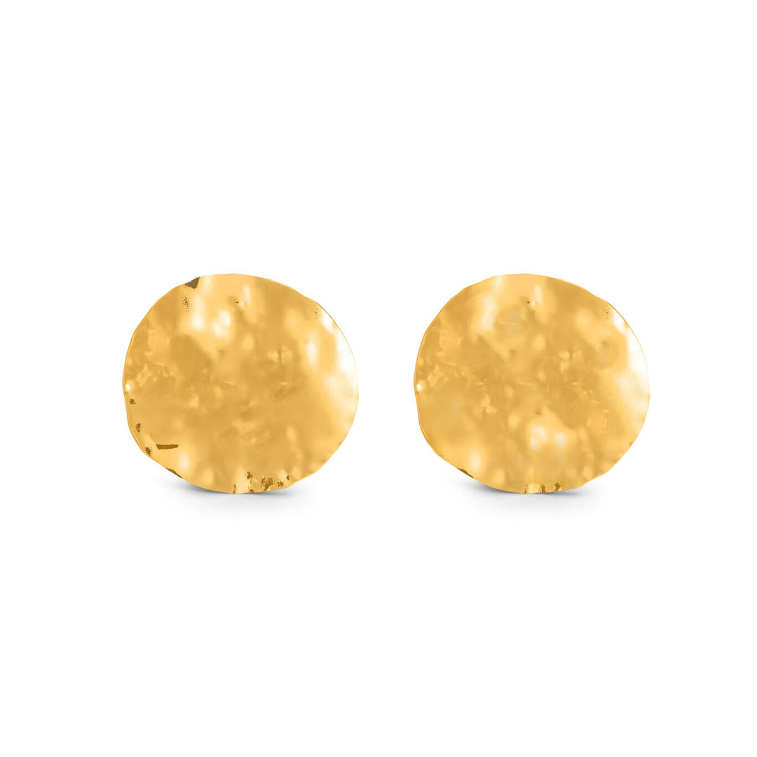 Giovanni Raspini Dakota earrings in gilded bronze N0011