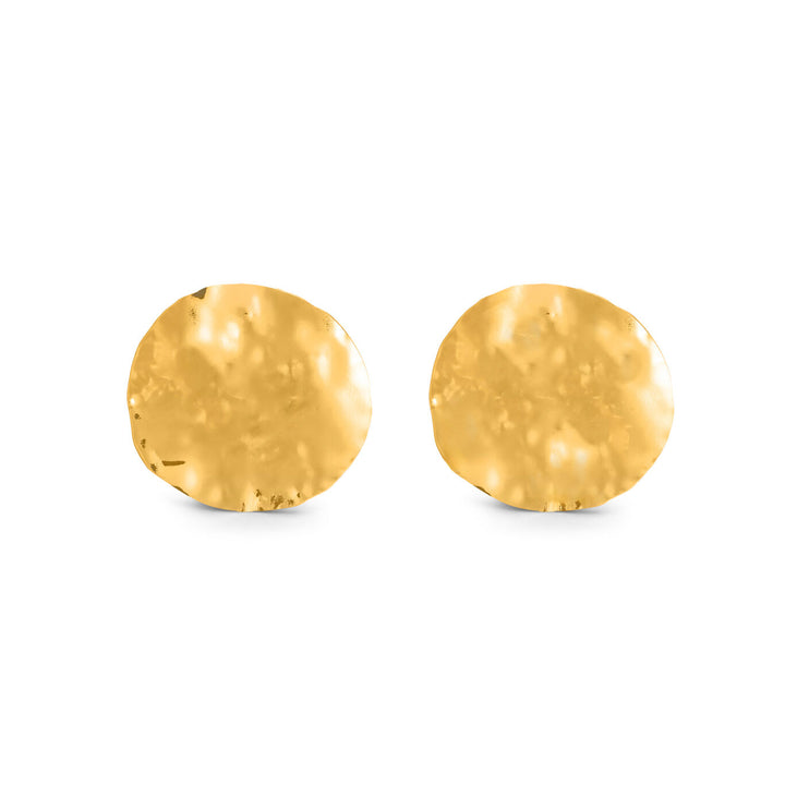 Giovanni Raspini Dakota earrings in gilded bronze N0011