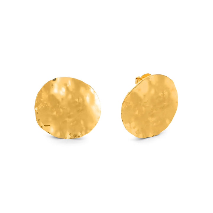 Giovanni Raspini Dakota earrings in gilded bronze N0011