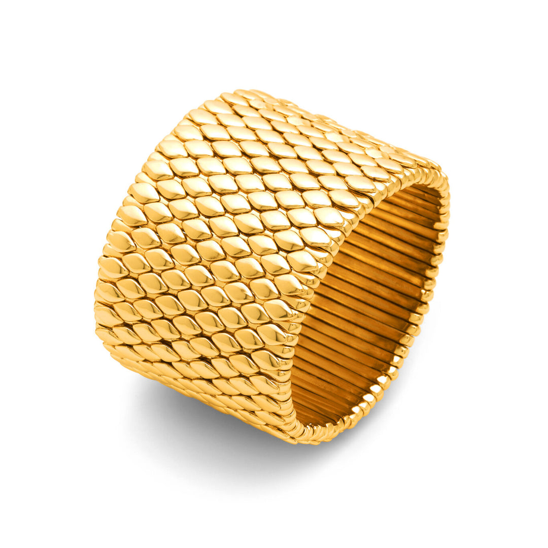 Giovanni Raspini Arizona Bracelet Large gilded bronze N0015