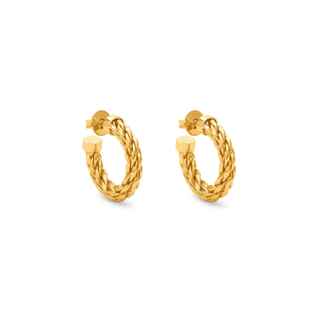 Giovanni Raspini sedona earrings 18 kt gold plated earrings N0034