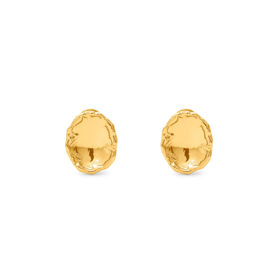Giovanni Raspini yuma earrings 18 kt gold plated earrings N0039