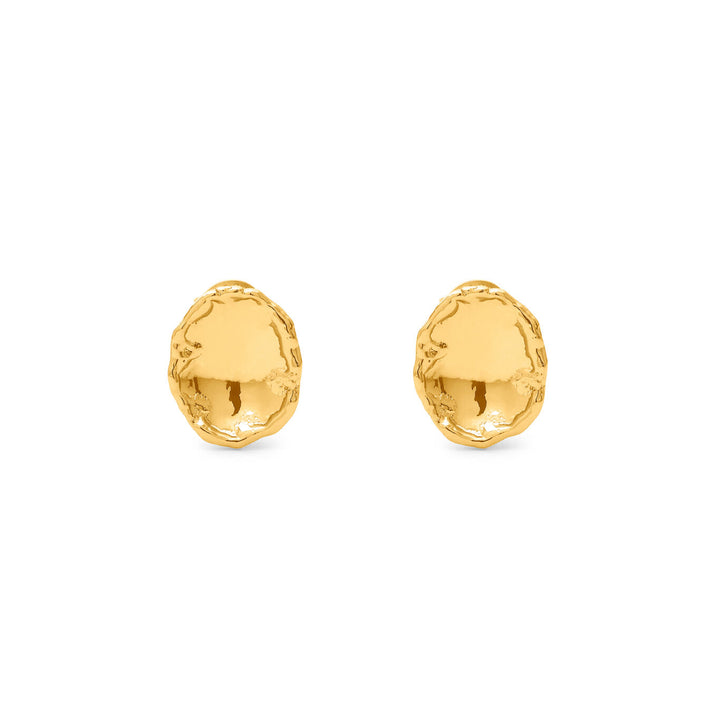 Giovanni Raspini yuma earrings 18 kt gold plated earrings N0039