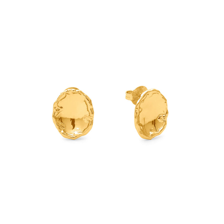 Giovanni Raspini yuma earrings 18 kt gold plated earrings N0039