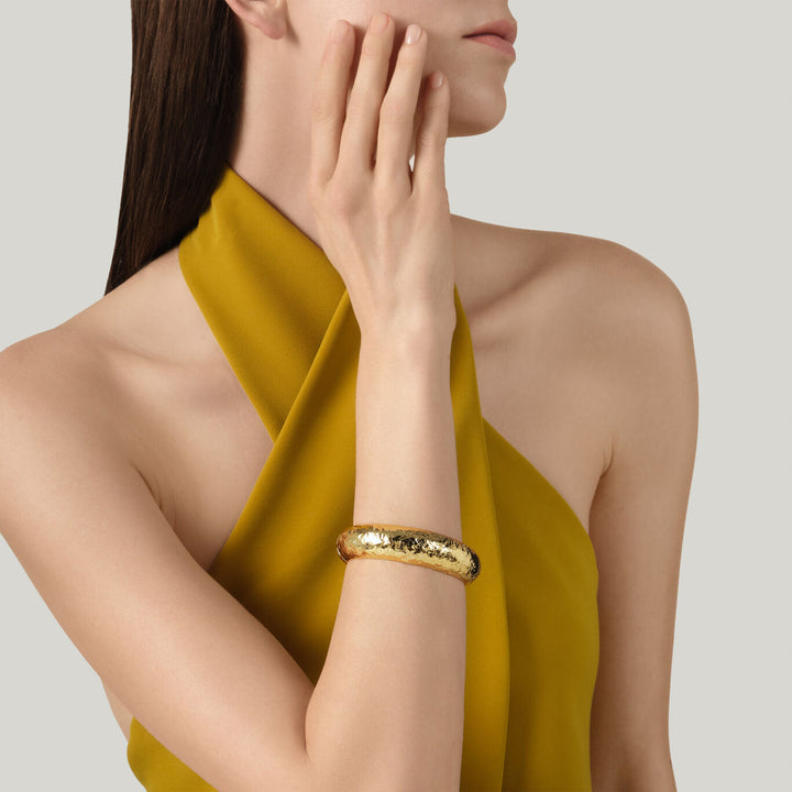 Giovanni Raspini small sand bracelet 18 kt gold plated bracelet N0044