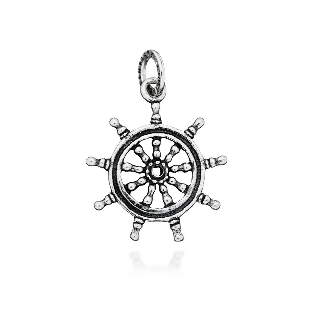 Giovanni Raspini large rudder charm Charm in 925 Silver 06176