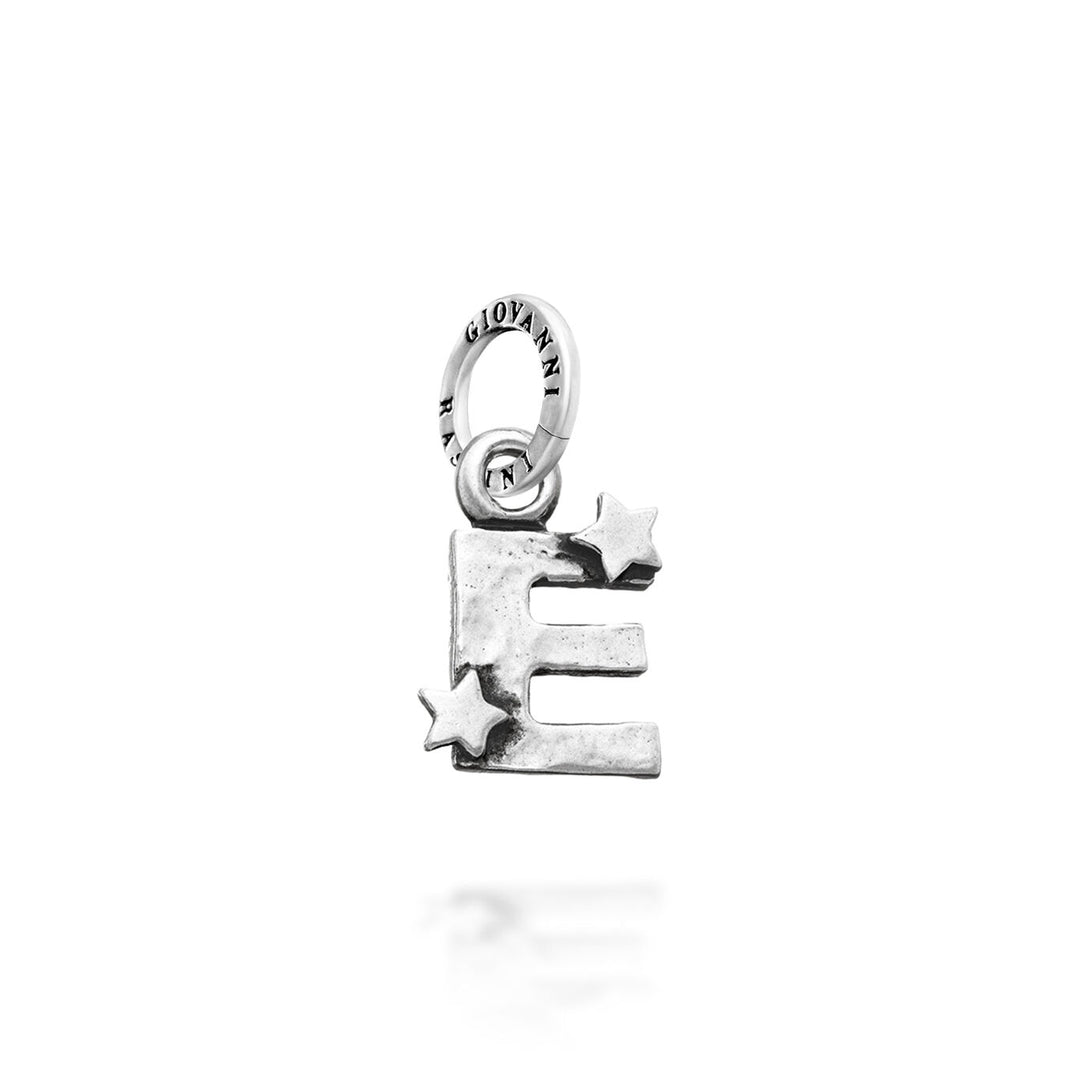 Giovanni Raspini Charm "E" with stars 6651