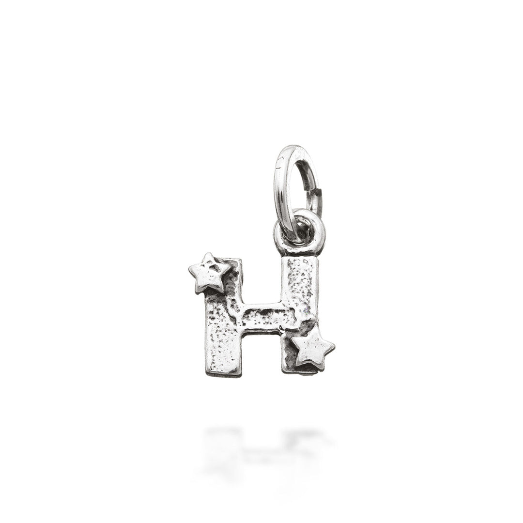 Giovanni Raspini Charm "H" with stars 6654