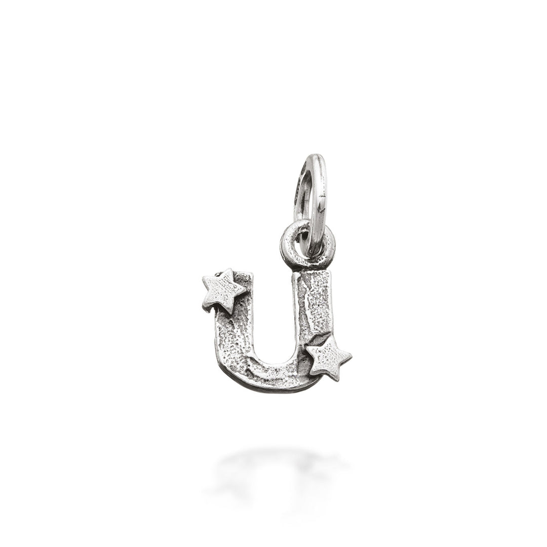 Giovanni Raspini Charm "U" with stars 6665