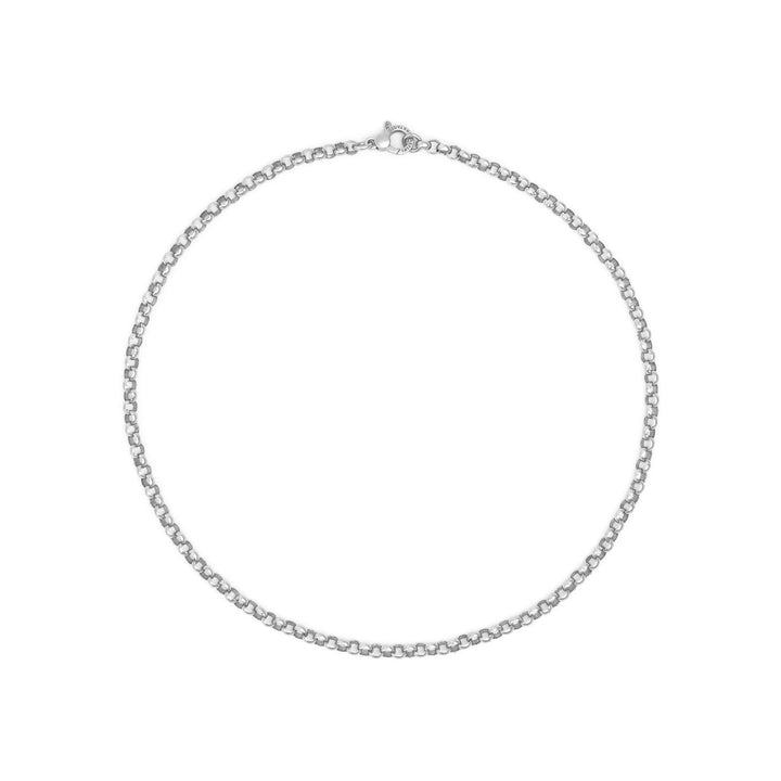 Giovanni Raspini small Rolò chain necklace 90cm 925 silver 7154/90
