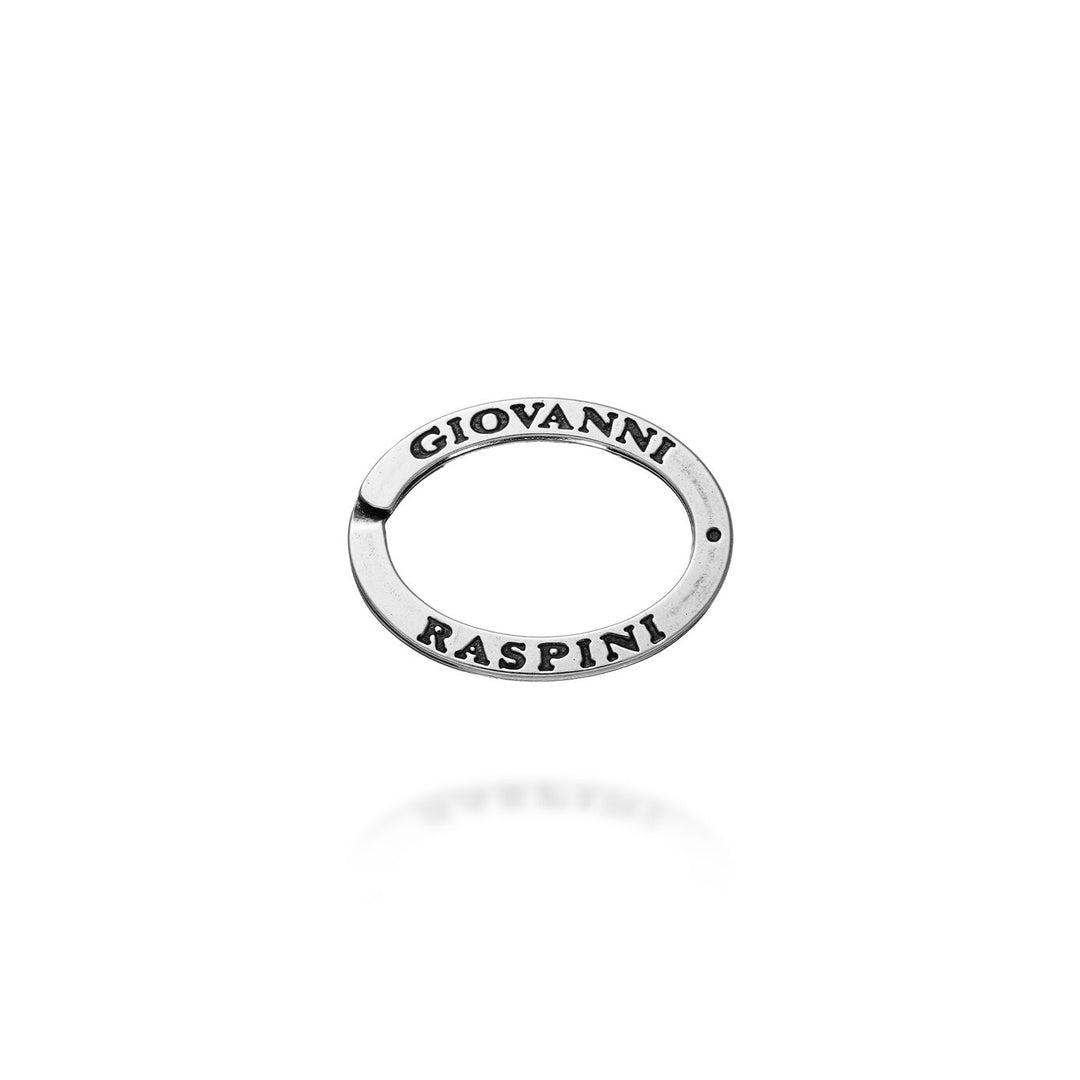 Giovanni Raspini Brisé Oval Keyring 8120