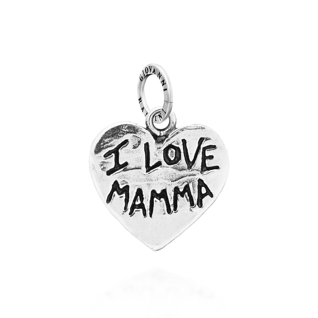 Giovanni Raspini Heart Charm "I love mum" 8630