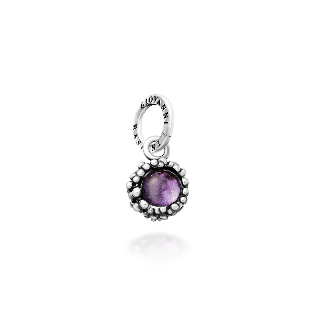 Giovanni Raspini Amethyst Perlage Charm 10859