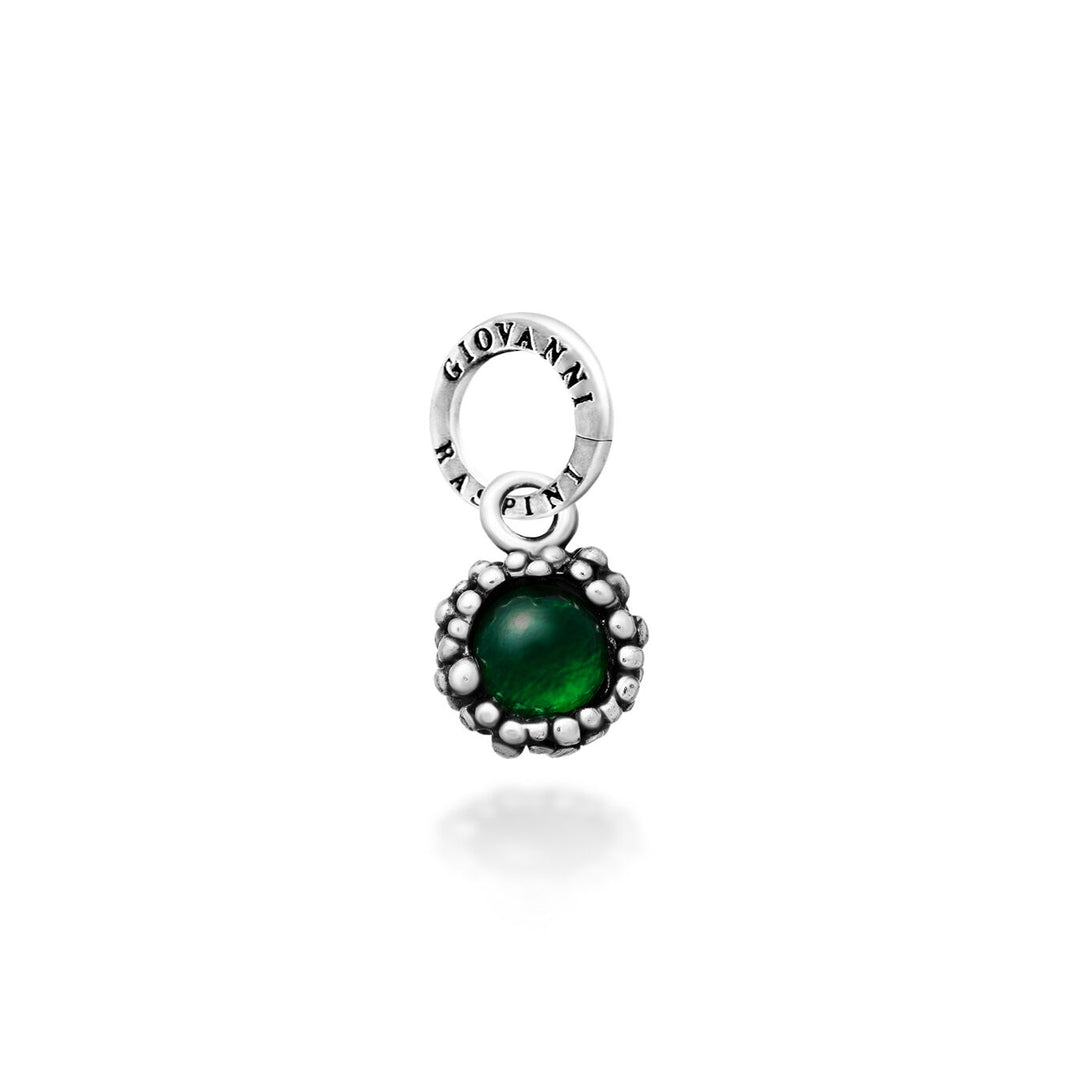 Giovanni Raspini Green Onyx Perlage Charm 10862